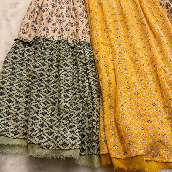 Free People Across The Sea Tunic Top Citrus yellow size medium - Picture 8 of 16